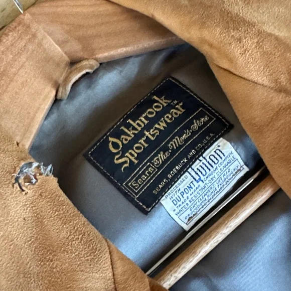 Vintage Women's Tan Suede Fringe Leather Jacket - Picture 11 of 12